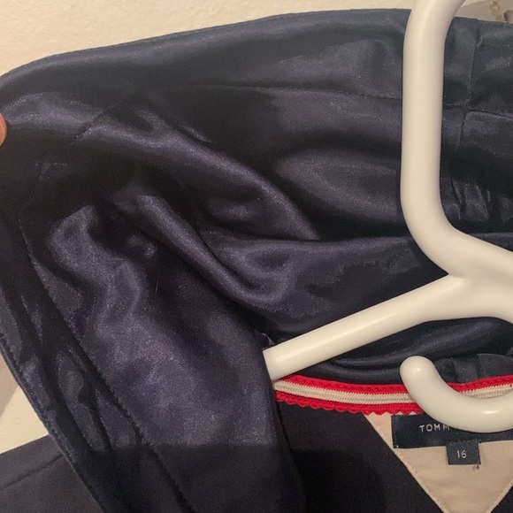 Absolutely Fabulous Tommy Hilfiger Quarter Button Up Dress Hoodie SZ 16 or XL - Picture 4 of 7